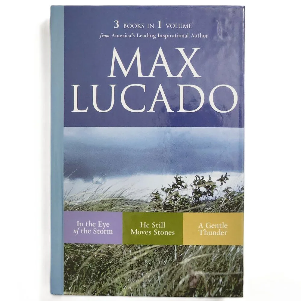 3in1 In the Eye of the Storm/He Still Moves Stones/A Gentle Thunder - Lucado NEW